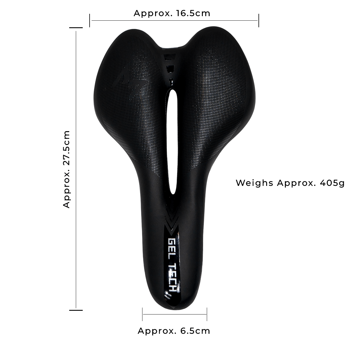 Ethereal ErgoComfort Gel Bicycle Seat – Luxurious Comfort for Everyday Cycling
