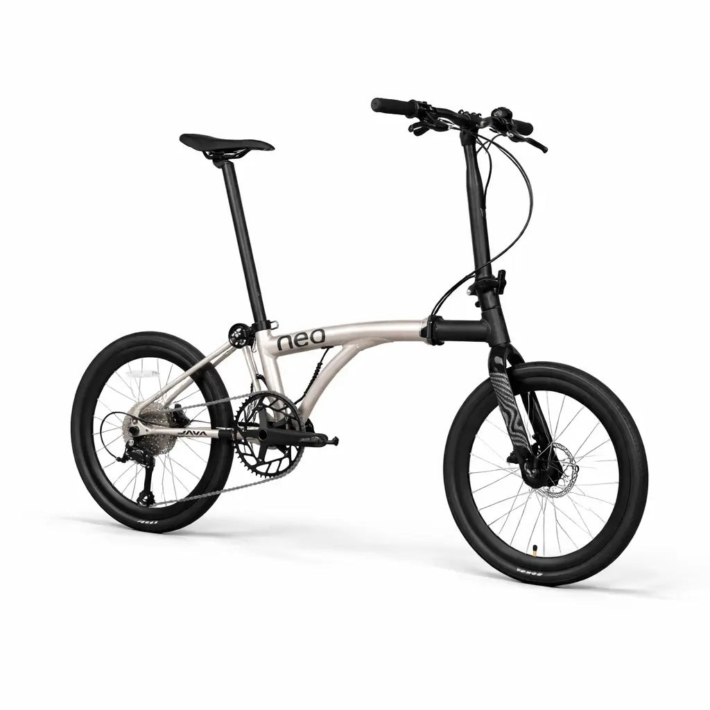 Java Neo 3 Trifold 20-Inch Folding Bike – Alloy Frame, Carbon Fork, Hydraulic Disc (10.4kg)