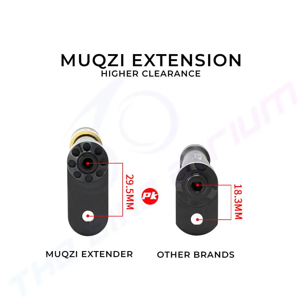 MUQZI Easy Wheel Extender for Trifold Folding Bicycles