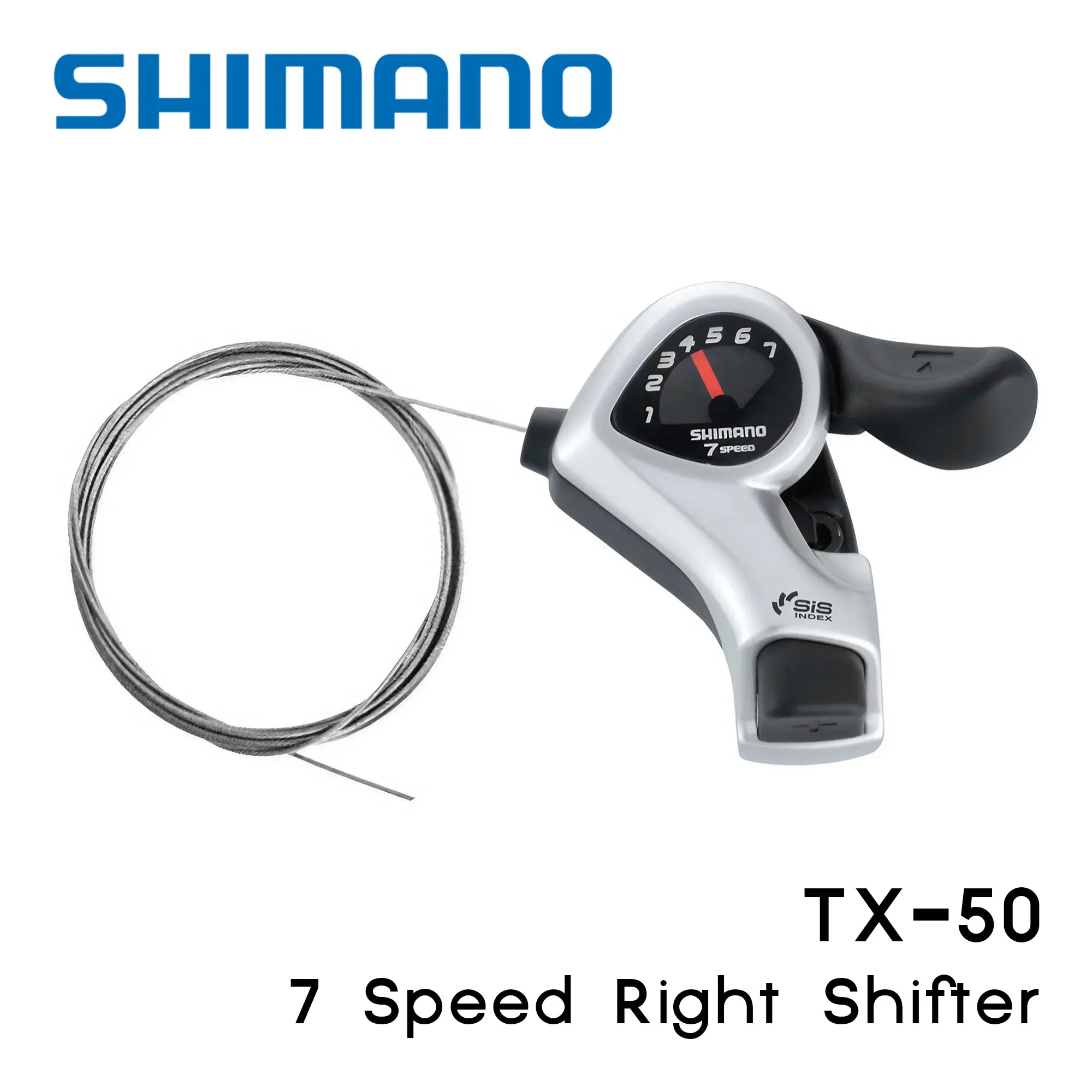 Shimano SL-TX50-7R 7-Speed Thumb Shifter for Smooth Gear Changes