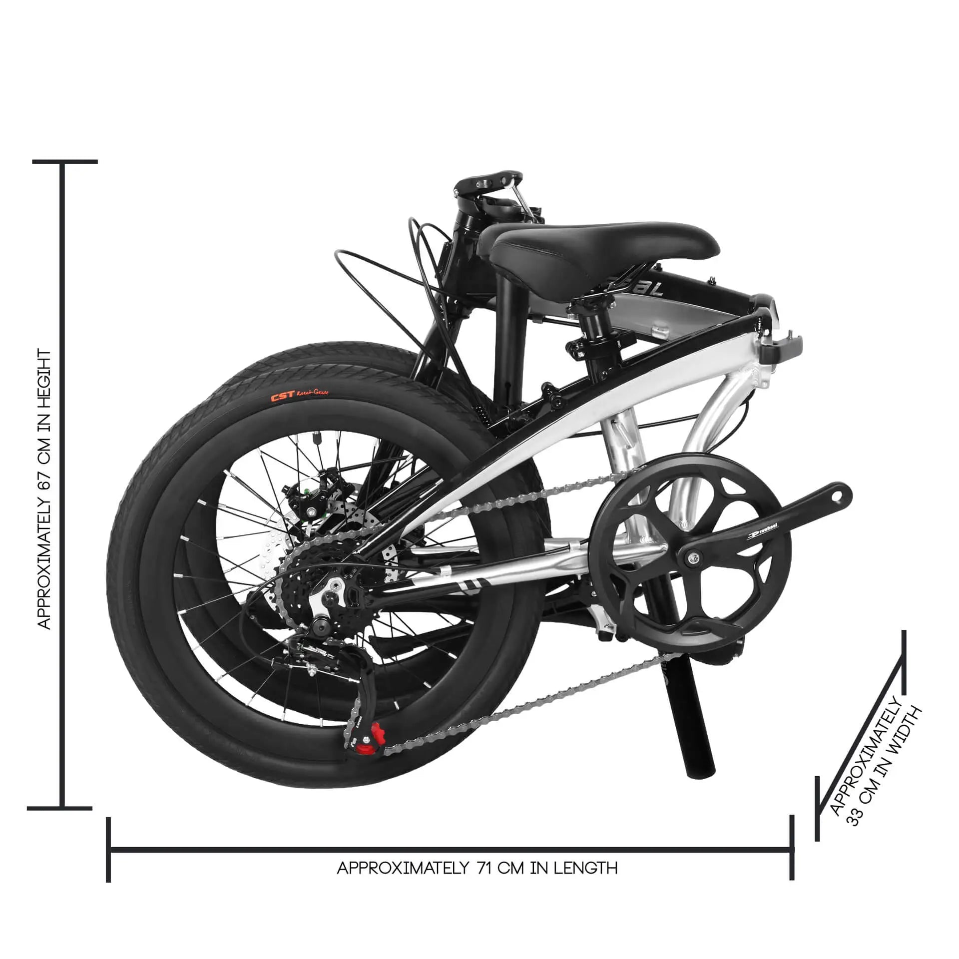 Ethereal Cruise: Premium Foldable Bicycle for Urban Commuting | The Bike Atrium