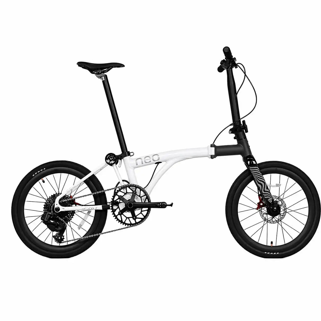 Java Neo 3 Trifold 20-Inch Folding Bike – Alloy Frame, Carbon Fork, Hydraulic Disc (10.4kg)