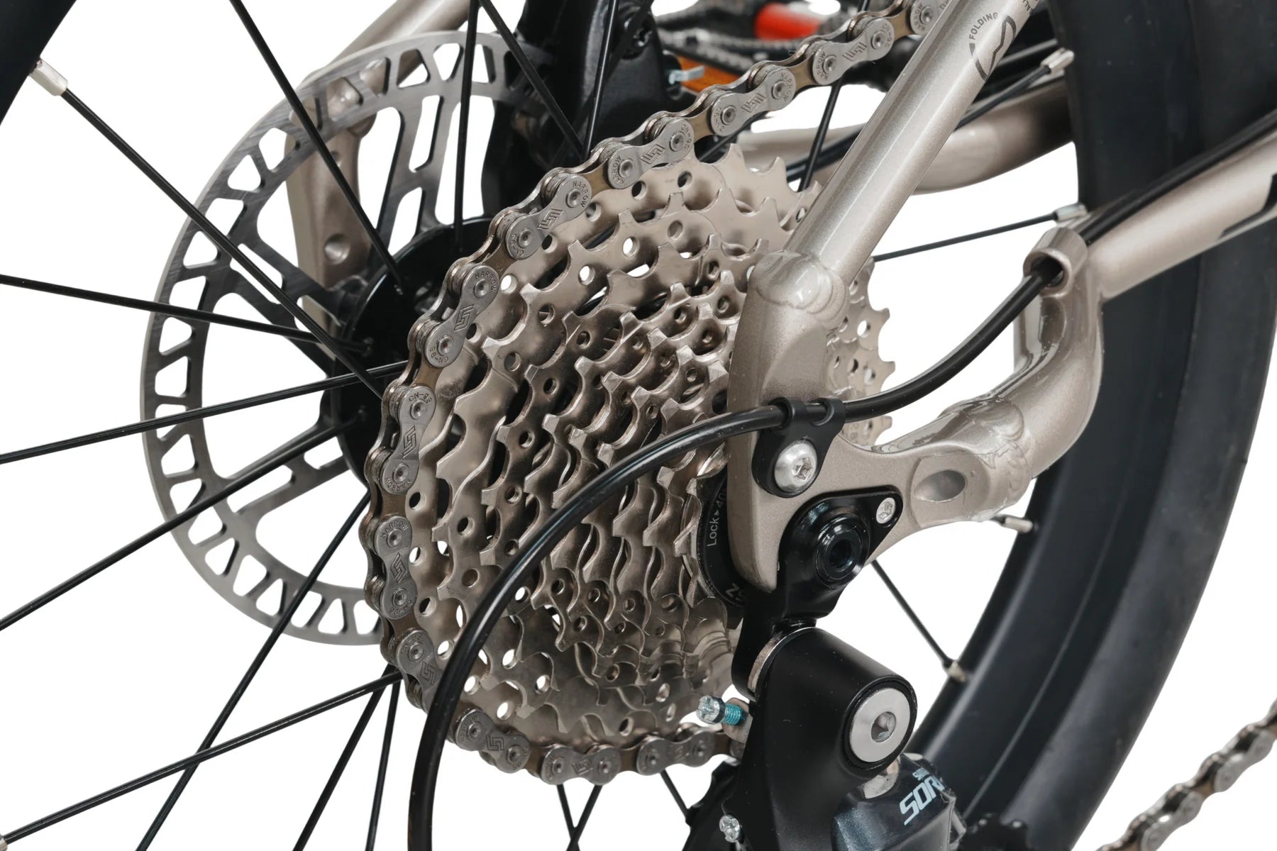 The Titanium Grey edition of the Java Neo 3, highlighting the premium metallic finish on the aluminum frame.