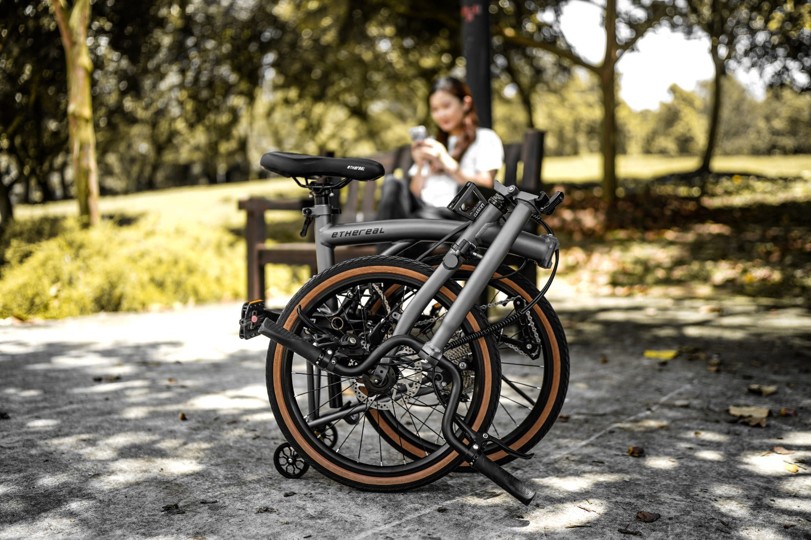 Ethereal Trifold A20 | 20-Inch Lightweight Aluminium Alloy Folding Bike | Full Hydraulic Brakes