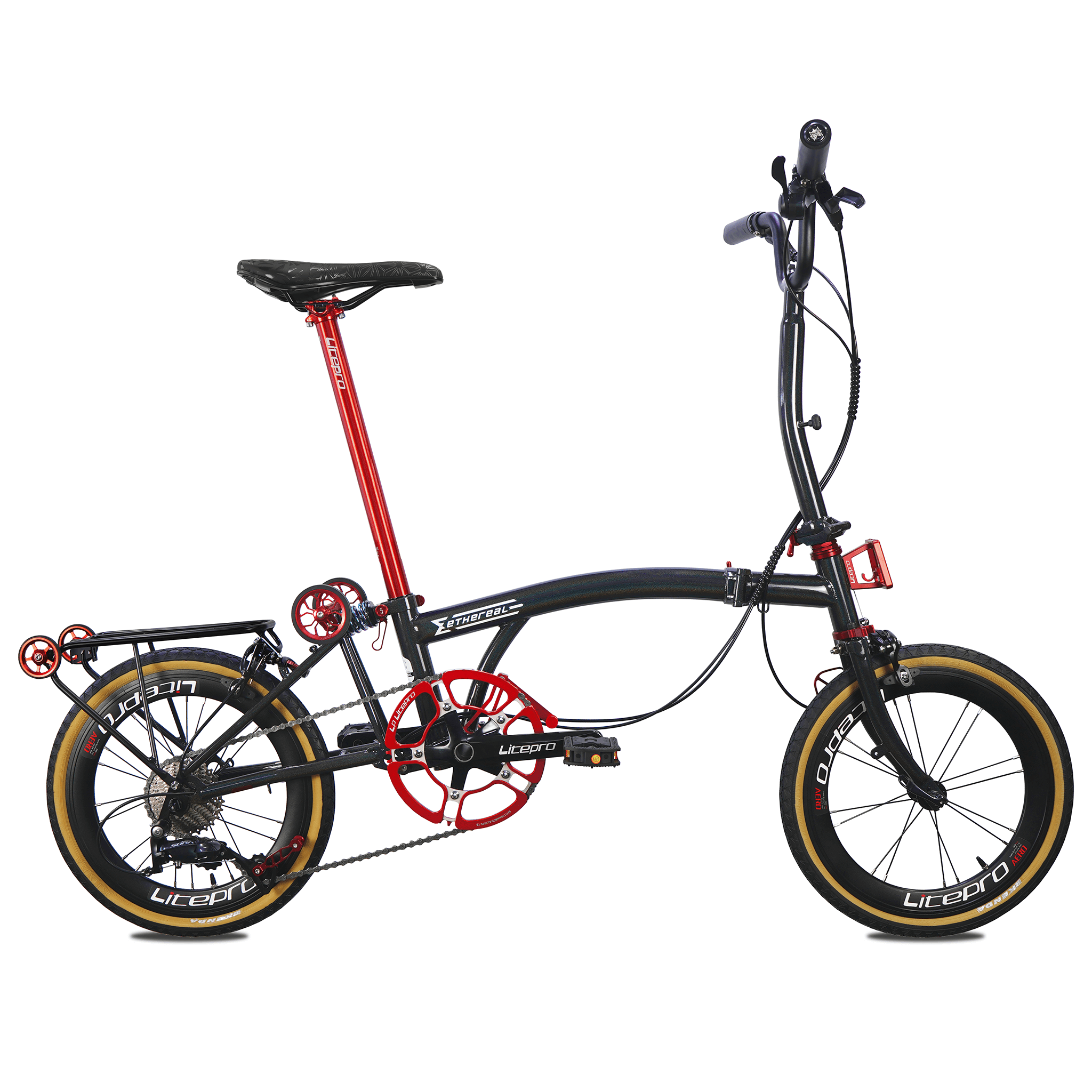 Ethereal Trifold M9 Folding Bike